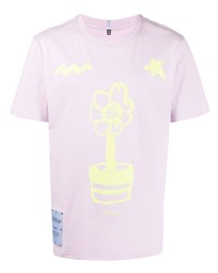 McQ Graphic Print Cotton T Shirt