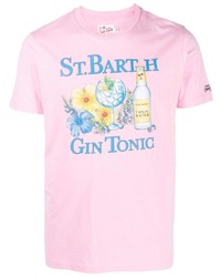 MC2 Saint Barth Graphic Print Cotton T Shirt
