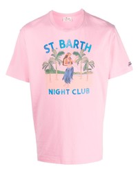 MC2 Saint Barth Graphic Print Crew Neck T Shirt