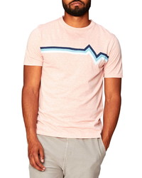 Threads 4 Thought Heartbeat Stripe Slim Fit T Shirt