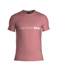 BOSS Hugo Logo Tee In Open Pink At Nordstrom