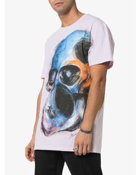 Alexander McQueen Large Skull Print Graphic T Shirt