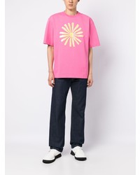 Jacquemus Le T Shirt Soleil Sun Print T Shirt