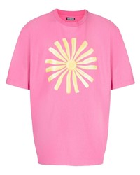 Jacquemus Le T Shirt Soleil Sun Print T Shirt