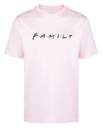 Family First Logo Crew Neck T Shirt
