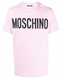 Moschino Logo Print Cotton T Shirt