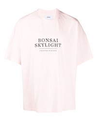 Bonsai Logo Print Cotton T Shirt