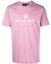 Belstaff Logo Print Cotton T Shirt