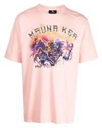 Mauna Kea Logo Print Cotton T Shirt