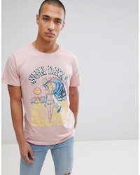 Jack & Jones Originals T Shirt With Sun Daze Graphic