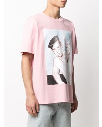 JW Anderson Oversized Printed Face T Shirt