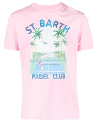 MC2 Saint Barth Padel Club Graphic Print T Shirt