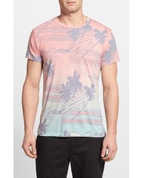 Sol Angeles Palm Ribbon Print T Shirt