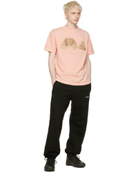 Palm Angels Pink Bear T Shirt