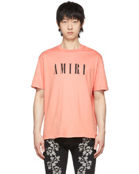 Amiri Pink Core Logo T Shirt