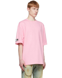 We11done Pink Cotton T Shirt