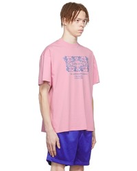 Brain Dead Pink Cotton T Shirt