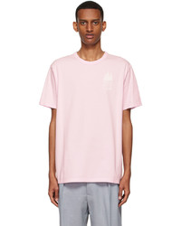MAISON KITSUNÉ Pink Cotton T Shirt