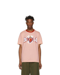 Dolce and Gabbana Pink Dandg 84 T Shirt