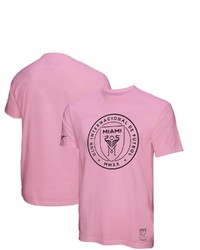 Mitchell & Ness Pink Inter Miami Cf Team Logo T Shirt At Nordstrom
