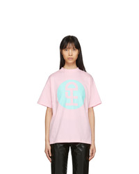 Honey Fucking Dijon Pink Large Logo T Shirt