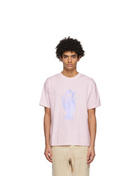 Jacquemus Pink Le T Shirt Bouquet T Shirt