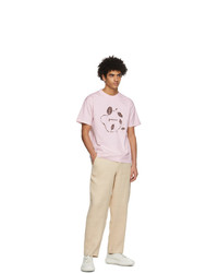 Jacquemus Pink Le T Shirt Jean T Shirt