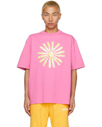 Jacquemus Pink Le T Shirt Soleil T Shirt