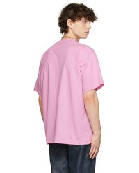 Marc Jacobs Pink Logo T Shirt