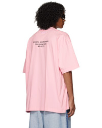 Vetements Pink Magic Unicorn T Shirt