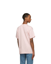 Burberry Pink Multi Deer Carrick T Shirt