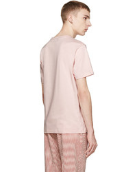 Palm Angels Pink Rebus T Shirt