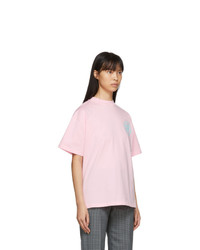 Honey Fucking Dijon Pink Small Logo T Shirt