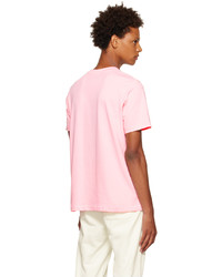 Casablanca Pink Tennis Club T Shirt