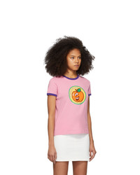 Marc Jacobs Pink The Ringer T Shirt