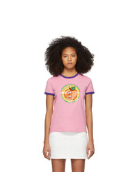 Marc Jacobs Pink The Ringer T Shirt