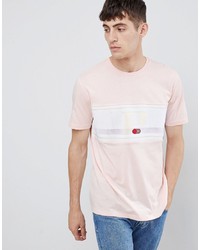 ASOS DESIGN Relaxed T Shirt With Jacquard Insert And Text Print