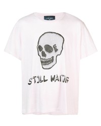 Lost Daze Skull Print T Shirt