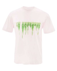 JW Anderson Slime Logo Print T Shirt