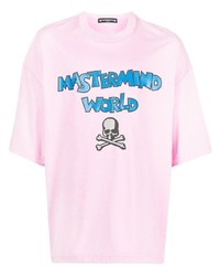 Mastermind World Slogan Logo Print T Shirt