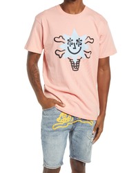 Icecream Sunspot Logo Graphic Tee In Candle Light Peach At Nordstrom