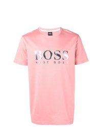 mens pink hugo boss t shirt