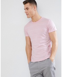 French Connection Thin Stripe T Shirt Melwhite