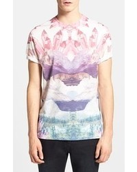 Topman Landscape Print T Shirt