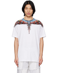 Marcelo Burlon County of Milan White Grizzly Wings T Shirt
