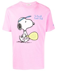 MC2 Saint Barth X Snoopy Graphic Print T Shirt