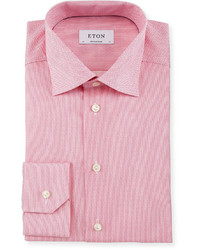 Pink Print Dress Shirt