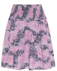 Carven Printed Poplin Skirt
