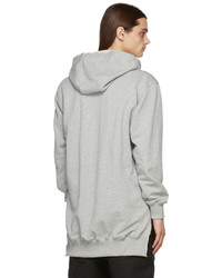 Comme Des Garcons SHIRT Grey Pink Kaws Edition Hoodie