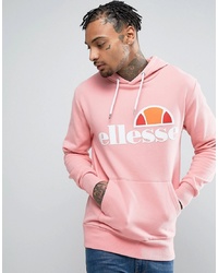 Ellesse Hoodie With Classic Logo In Pink